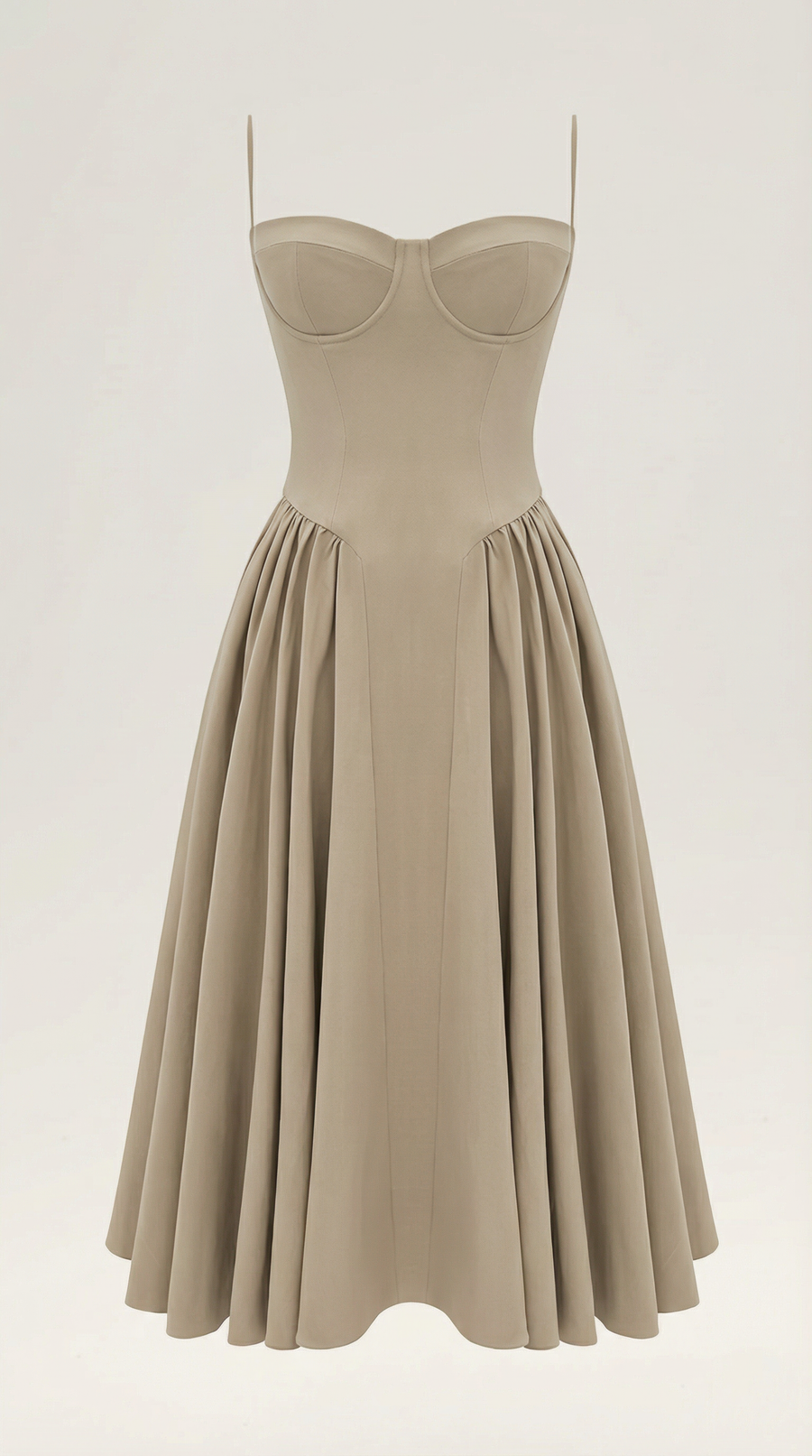 Odette | Vestido midi Corsé