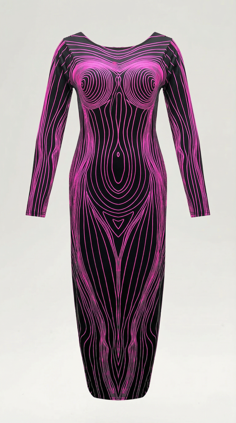 Vestido Maxi Ajustado